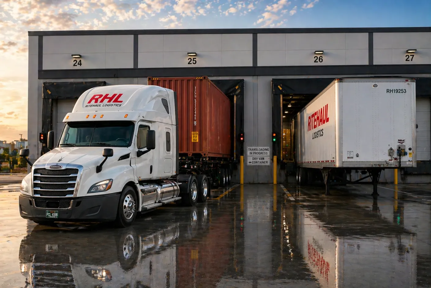 Logistics operations across Broward County, Florida